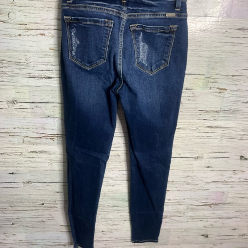 Kancan size 25 skinny distressed jeans - Picture 7 of 8